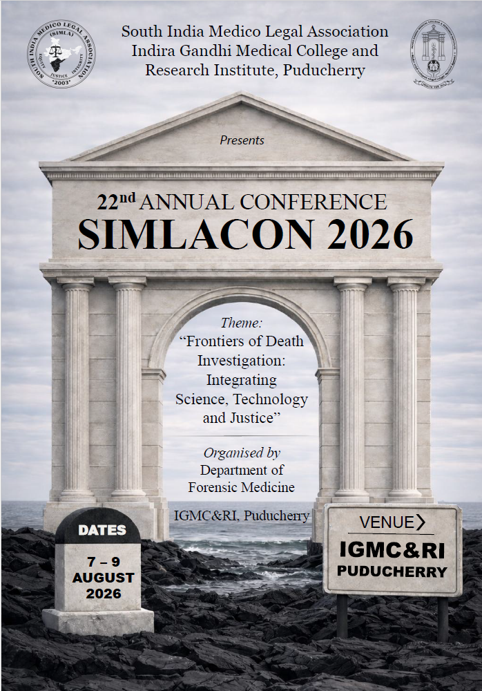 22nd Annual Conference of South India Medico Legal Association – 2026